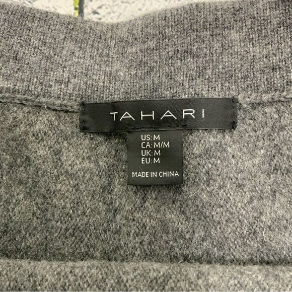 TAHARI Wool blend mini skirt - Picture 2 of 5